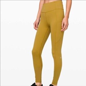 Lululemon Fast and Free Full Length Leggings with Pockets